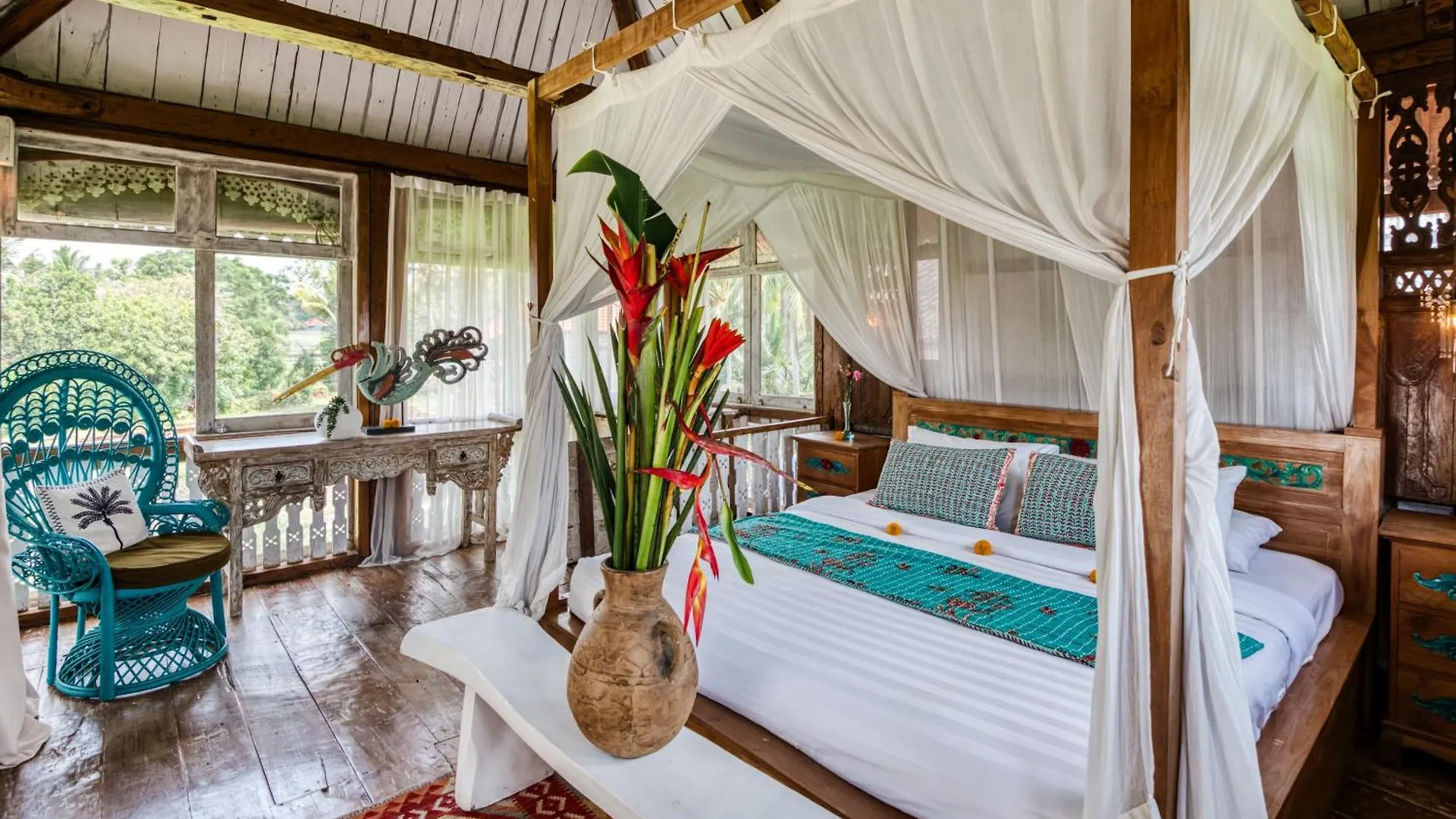 مزرعة للإقامة The Rice Joglo Eco-Stay أوبود
